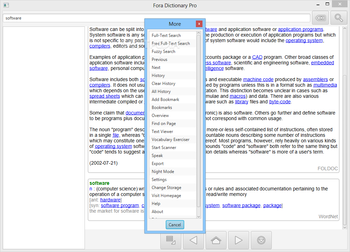Fora Dictionary Pro screenshot 9