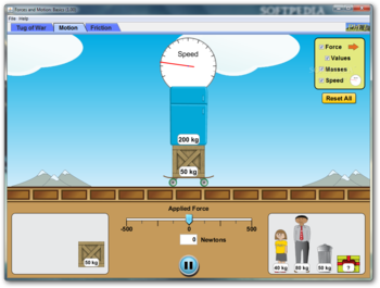 Forces and Motion: Basics screenshot 2