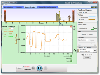 Forces and Motion screenshot 2