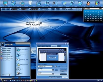 ForeverBlue XP Theme screenshot