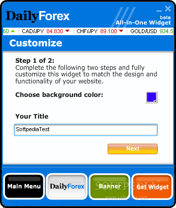 Forex All-in-One Widget screenshot 2