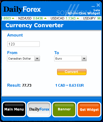 Forex All-in-One Widget screenshot 4