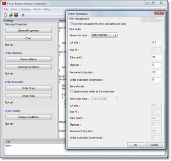 Forex EA Generator screenshot 2