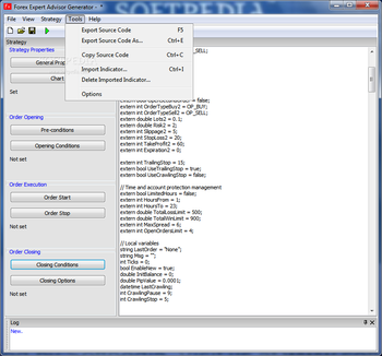 Forex Expert Advisor Generator screenshot 3