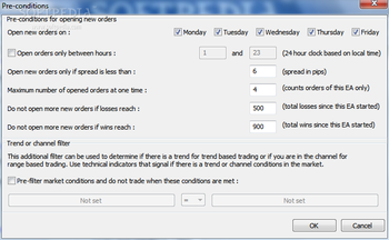 Forex Expert Advisor Generator screenshot 6