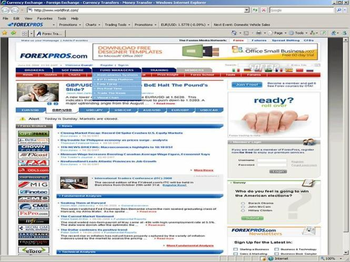 Forex Toolbar for IE screenshot 2