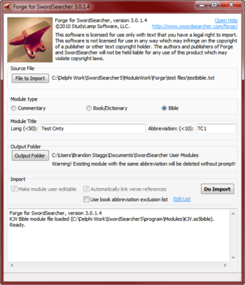 Forge for SwordSearcher screenshot 2