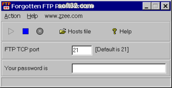 Forgotten FTP Password screenshot 2