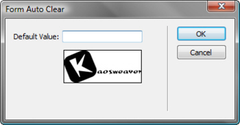 Form Auto Clear for Dreamweaver screenshot 2