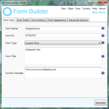 Form Builder screenshot