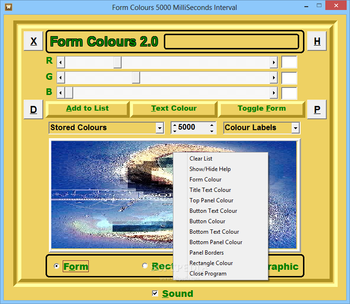 Form Colours screenshot 2
