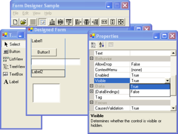 Form Designer .NET screenshot