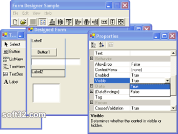 Form Designer .NET screenshot 3