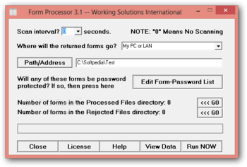 Form Processor screenshot