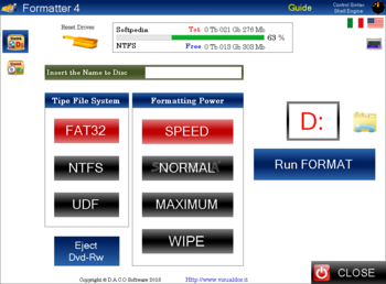 Formatter screenshot