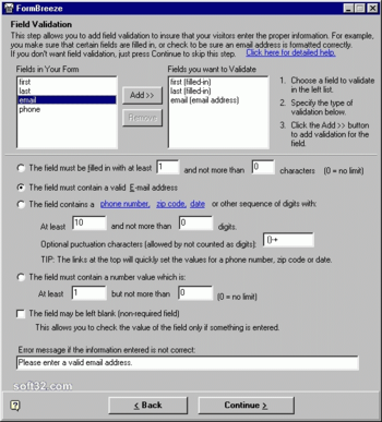 FormBreeze screenshot 2