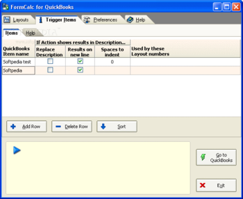 FormCalc for QuickBooks screenshot 2