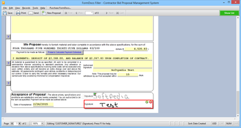 FormDocs Filler - Contractor Bid Proposal Management System screenshot 3
