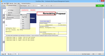 FormDocs Filler - Contractor Bid Proposal Management System screenshot 6