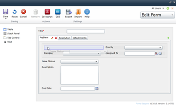 Forms Designer for SharePoint 2010 screenshot