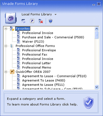 Forms Reader screenshot