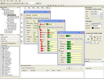 form.suite4.net Form Designer screenshot