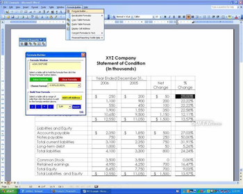 Formula Builder for MS Word - Basic screenshot