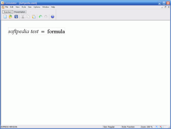 Formulator Express screenshot