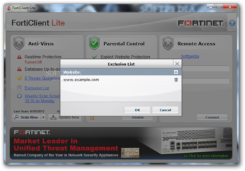 FortiClient Lite screenshot 3