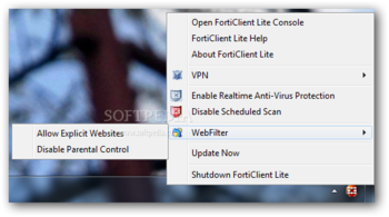 FortiClient Lite screenshot 4