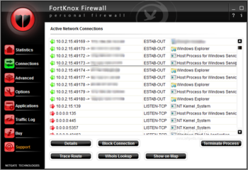 FortKnox Personal Firewall screenshot 2