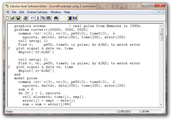 Fortran Calculus screenshot