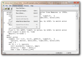 Fortran Calculus screenshot 2
