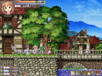 Fortune Summoners demo screenshot