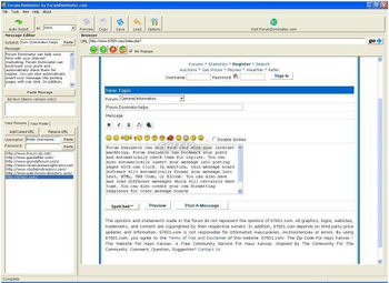 Forum Dominator screenshot 3