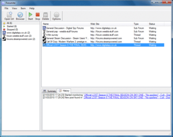 Forumite screenshot
