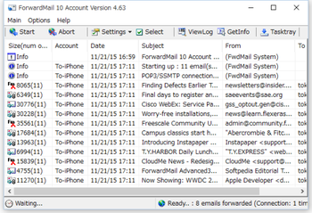 ForwardMail 30 Account Version screenshot