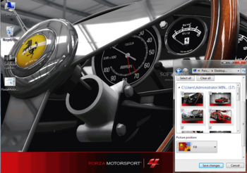 Forza Motorsport 4 Windows 7 Theme screenshot