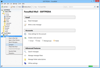 FossaMail screenshot