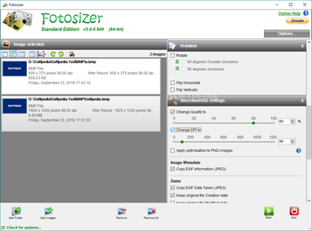 Fotosizer screenshot 4