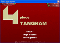 Four Piece Tangram screenshot