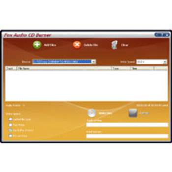 Fox Audio CD Burner screenshot 2