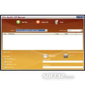 Fox Audio CD Burner screenshot 3