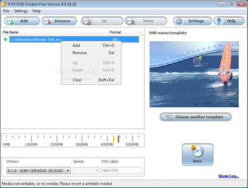 Fox DVD Creator screenshot