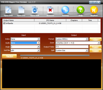 Fox DVD Ripper screenshot