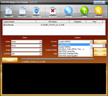 Fox DVD Ripper screenshot 2