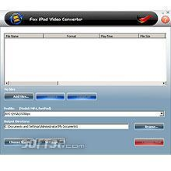 Fox iPod Video Converter screenshot 3