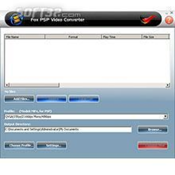 Fox PSP Video Converter screenshot 2