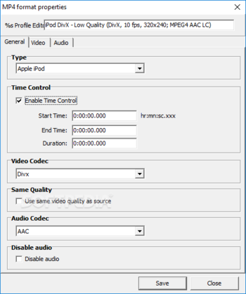 Fox Video Converter screenshot 3