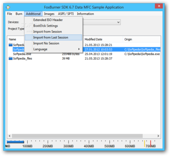 FoxBurner SDK (formerly Pixbyte Burning SDK) screenshot 3